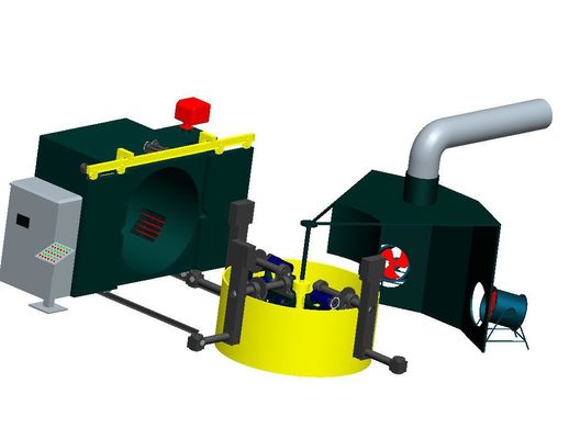 Mua 500-1000 Liters Capacity Roto Molder Machine 10-20 Cycles/H sản xuất trực tuyến