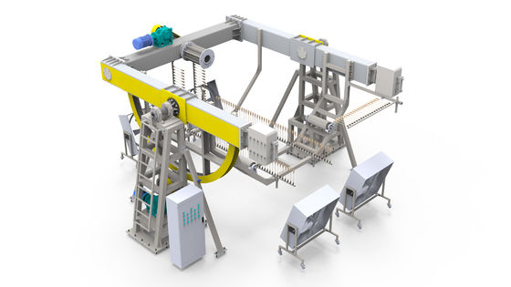 Mua OEM Rotomoulding Water Tank Making Machine Adjustable Rotation Speed sản xuất trực tuyến