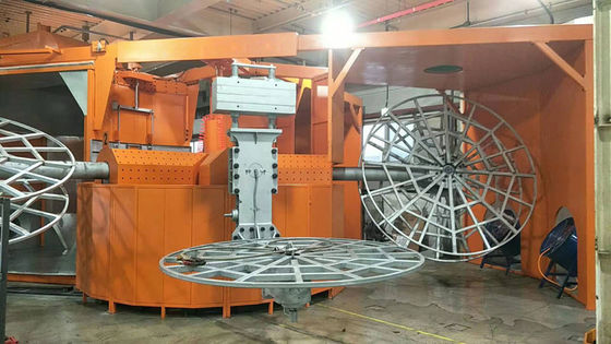 Mua Máy tạo hình tự động điều khiển bằng PLC Máy tạo hình quay tiết kiệm năng lượng tự động với buồng gia nhiệt hai trạm sản xuất trực tuyến