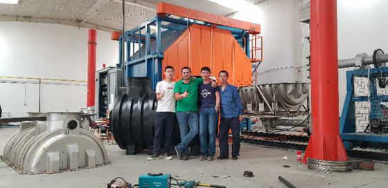 Mua Plastic Product Making Machine Shuttle Rotomolding Machine In China Plastic Hollow Forming Machine sản xuất trực tuyến