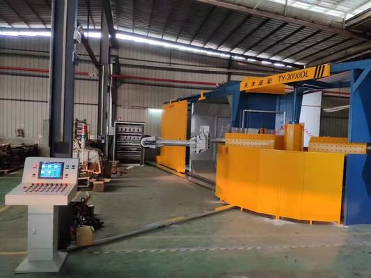 Mua Producing Automotive Fuel Tanks Rotomolding Machine Fully Automatic Controlled By PLC sản xuất trực tuyến