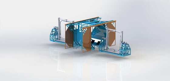 Mua Large Shuttle-Type Injection Molding Machine for High Efficiency Rotational Molding Equipment sản xuất trực tuyến