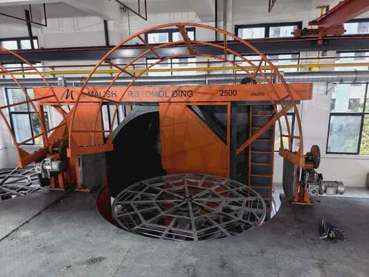 Mua Three-arm Oven Mobile Injection Roto Moulding Machine for High Capacity Production sản xuất trực tuyến