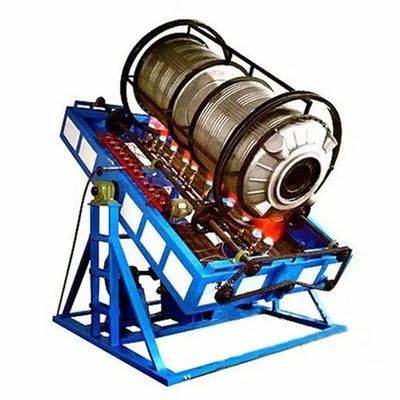 Polyethylene Roto Molding Machines With Direct Mold Cooling Method And Control System