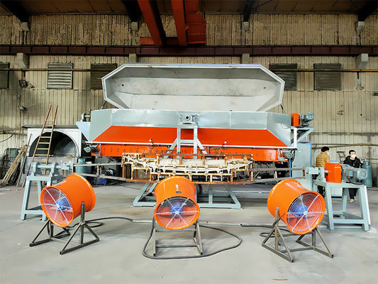 Máy chế biến xoay có thể điều chỉnh tốc độ quay Rock N Roll Rotomoulding Machine Tự động hoàn toàn