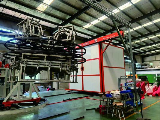 Máy tạo hình nhựa tự động nhỏ bằng phương pháp quay