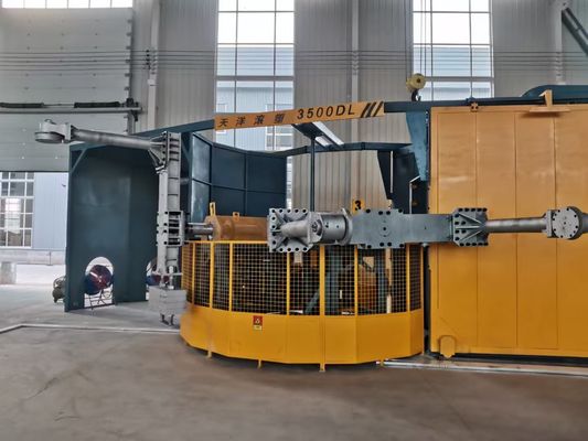 Máy nặn nhanh 3 cánh tay Roto Mold Machine đa chức năng