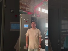 Máy cán con thoi hai tay