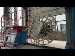 Dễ dàng tháo rời và lắp ráp bằng điều khiển từ xa không dây trên máy đúc Roto